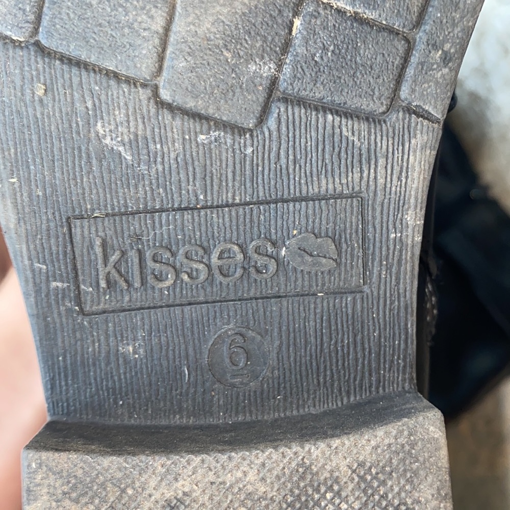 Black Zip Up Boots - Picture 5 of 5